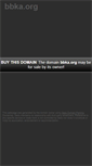 Mobile Screenshot of bbka.org