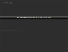 Tablet Screenshot of bbka.org